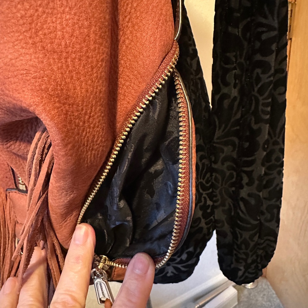Rebecca Minkoff Convertible Julian Backpack with Fringe - Picture 4 of 11